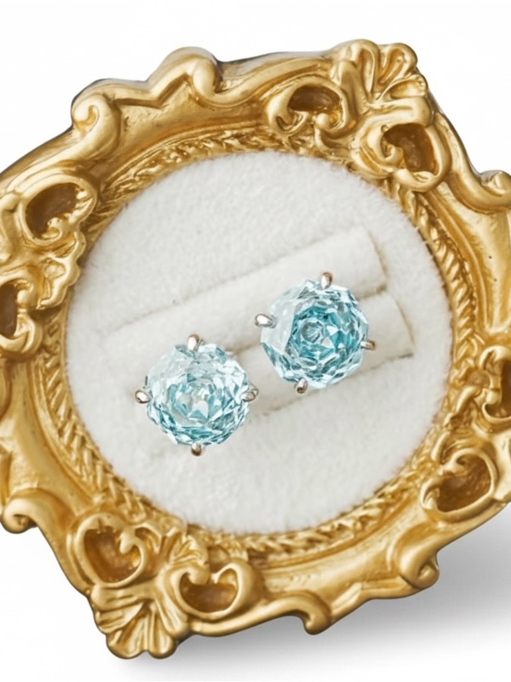 NEW ROSE CUT EARRINGS